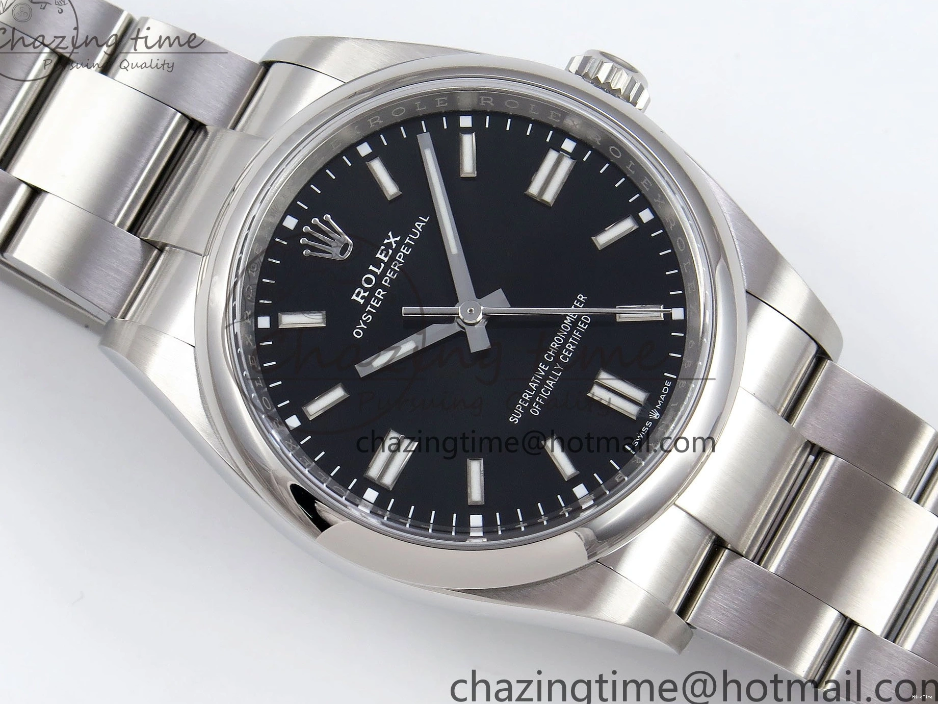 MiroTime 0110 WaterResistant Oyster Perpetual 126000 36mm Clean 1:1 Best Edition 904L Steel Black Dial VR 1635